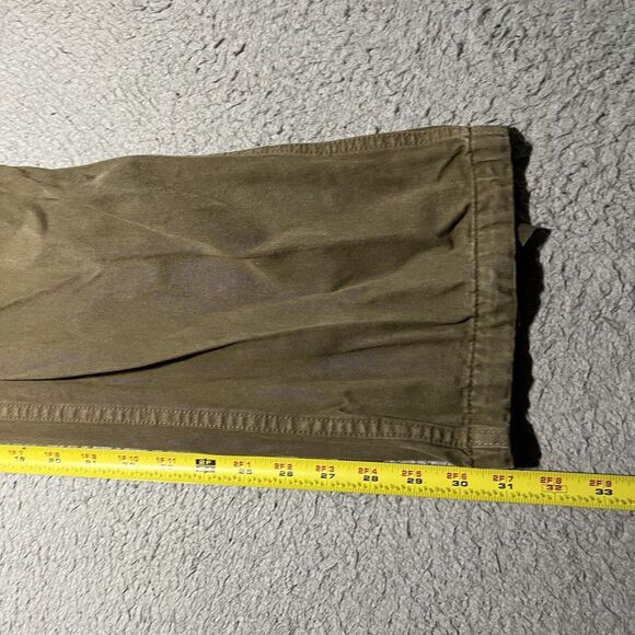 J Galt Pants Womens Medium Cargo Straight Parachute Double Knee Cotton Fatigues - Picture 4 of 10